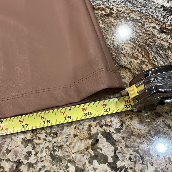 Prologue A-Line Faux Leather Midi Skirt - NWT - Picture 10 of 13